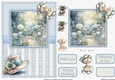 Graceful Gardens in Blue - Design 05