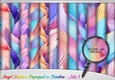 Angel Feathers Paperpack in Rainbow - Mix 1