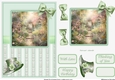 Graceful Gardens in Green - Design 06