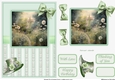 Graceful Gardens in Green - Design 08
