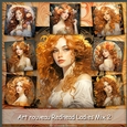 Art nouveau Redhead Ladies Mix 2