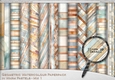 Geometric Watercolour Paperpack in Warm Pastels - Mix 1