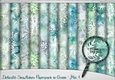 Delicate Snowflakes Paperpack in Green - Mix 1