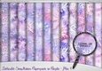 Delicate Snowflakes Paperpack in Purple - Mix 1