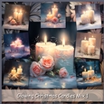 Glowing Christmas Candles Mix 1