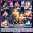 Glowing Christmas Candles Mix 2