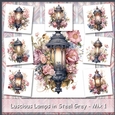 Luscious Lamps in Steel Grey - Mix 1