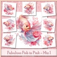 Fabulous Fish in Pink - Mix 1