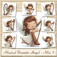 Musical Brunette Angel - Mix 1