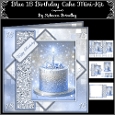 Blue 18 Birthday Cake Mini-Kit (requested)