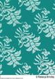 Beautiful Brocade Backing Paper in Aquamarine