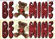 Large Dl Be Mine Valentine Cupid Bear