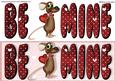 Large Dl Be Mine Valentine Mouse One