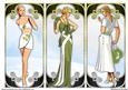 Perfect Peridot Vintage Ladies Panels or Toppers