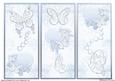 Romantic Butterflies in Powder Blue
