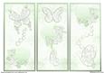 Romantic Butterflies in Peppermint Green