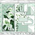 Lillies N Lace Teardrop Card Kit in Fresh Honeydew