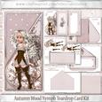 Autumn Wood Nymph Teardrop Card Kit