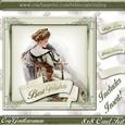 Coy Gentlewoman 8x8 Card Kit