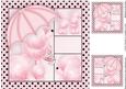 Fifi Fantastic 8x8 Card Front in Pink