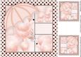 Fifi Fantastic 8x8 Card Front in Peach