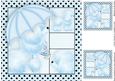 Fifi Fantastic 8x8 Card Front in Blue