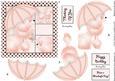 Fifi Fantastic 5x5 Decoupage in Peach