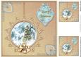 Winter Through the Looking Glass 8x8 Card Front - Caramel