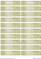 Nameplates for Mother in Olive