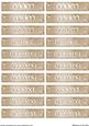 Nameplates for Mother in Copper