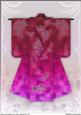 A4 Sealife Kimono Card in Pink