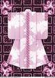 A4 Sparkling Night Kimono Card in Pink