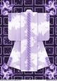 A4 Sparkling Night Kimono Card in Purple