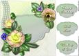 Classy Spring Camellia 8x8 Card Front
