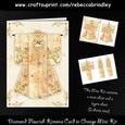 Diamond Flourish Kimono Card in Orange Mini Kit