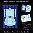 Pearl Passion Kimono Card in Blue Mini Kit