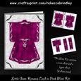 Little Gem Kimono Card in Pink Mini Kit