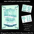 Yingyang Dreams Kimono Card in Aquamarine Mini Kit