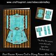 Pearl Passion Kimono Card in Honey Brown Mini Kit