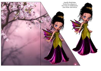 Iris Fairy Cut and Fold