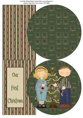 Our First Christmas Cut & Fold