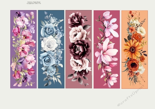 Floral Bookmarks