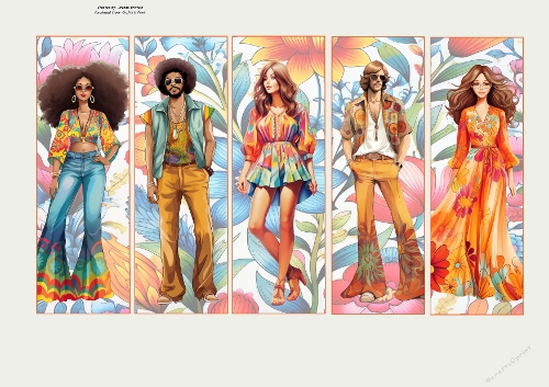 Hippie Vibes Bookmarks