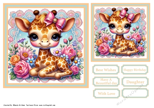 Genie Giraffe Toppers