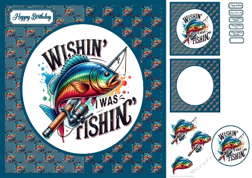 Wishin I Was Fishing Mini Kit
