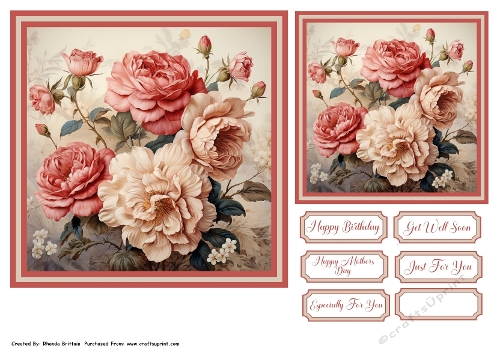Floral 1 Toppers