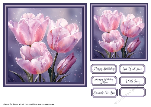 Floral 3 Toppers