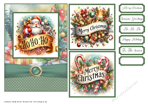 Christmas 1 Card Front 7x5