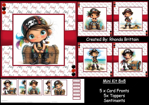 My Little Pirate Mini Kit 8x8