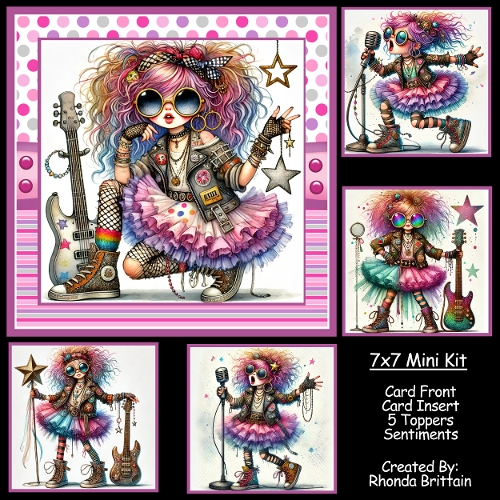 Rosie the Rockstar Mini Kit 7x7